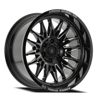 Arena Wheel アリーナ ホイール  A126 JAVELIN | GLOSS BLACK AND MILLED