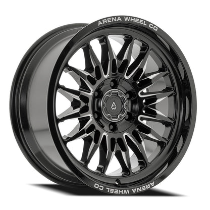 Arena Wheel アリーナ ホイール  A126 JAVELIN | GLOSS BLACK AND MILLED