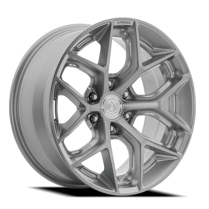 Arena Wheel アリーナ ホイール  A141 LUXOR | GLOSS SILVER BRUSHED