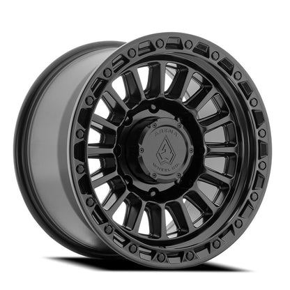 Arena Wheel アリーナ ホイール  A130 PODIUM | SATIN BLACK CENTER GLOSSY BLACK LIP