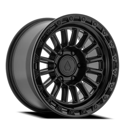 Arena Wheel アリーナ ホイール  A130 PODIUM | SATIN BLACK CENTER GLOSSY BLACK LIP