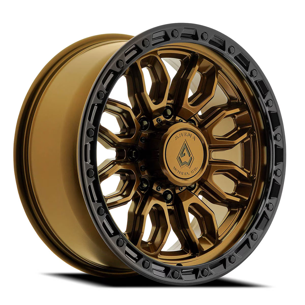 Arena Wheel アリーナ ホイール  A137 PURSUIT | SMOKED BRONZE CENTER GLOSSY BLACK LIP