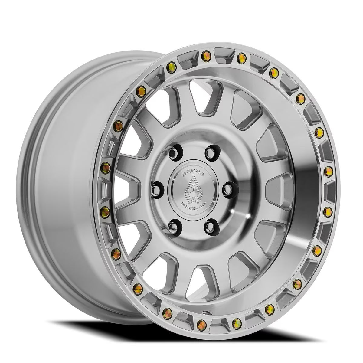 Arena Wheel アリーナ ホイール  A143 STING | GLOSS SILVER MACHINED