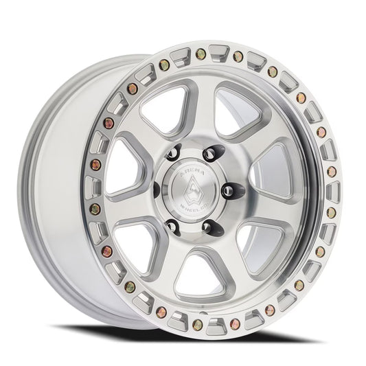 Arena Wheel アリーナ ホイール  A123 THROTTLE | GLOSS SILVER MACHINED