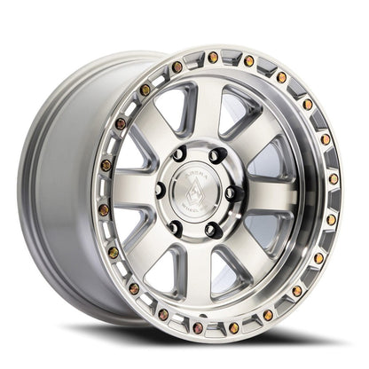 Arena Wheel アリーナ ホイール  A148 BANDIT | GLOSS SILVER MACHINED