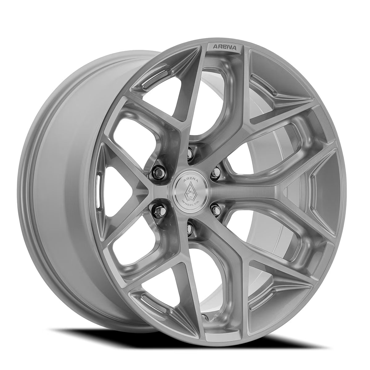 Arena Wheel アリーナ ホイール  A141 LUXOR | GLOSS SILVER BRUSHED