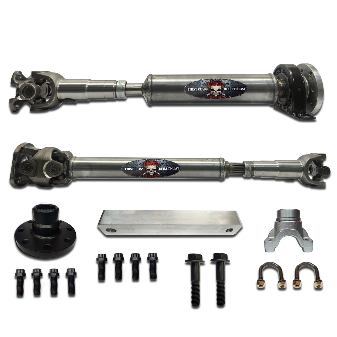 Adams Driveshaft エクストリームデューティ リア 2ピース 1350 CV ドライブシャフト JTグラディエーター OVERLAND - SPORT - MOJAVE