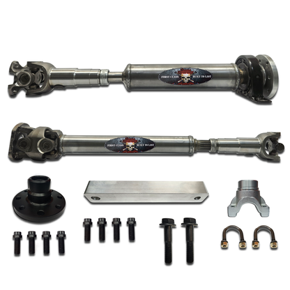 Adams Driveshaft エクストリームデューティ リア 2ピース 1350 CV ドライブシャフト JTグラディエーター OVERLAND - SPORT - MOJAVE