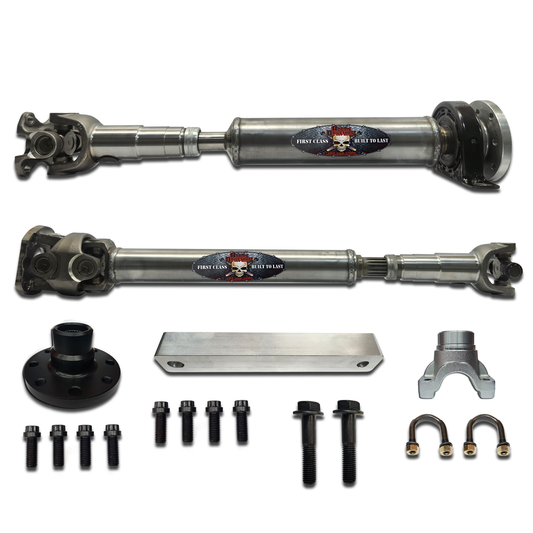Adams Driveshaft エクストリームデューティ リア 2ピース 1350 CV ドライブシャフト JTグラディエーター OVERLAND - SPORT - MOJAVE