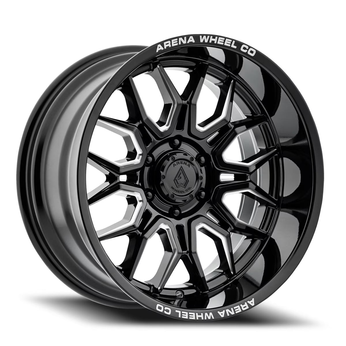 Arena Wheel アリーナ ホイール  A117 VIOLATOR | GLOSS BLACK AND MILLED