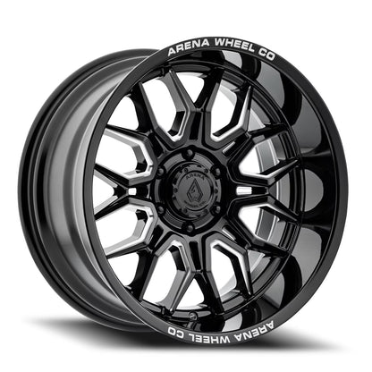 Arena Wheel アリーナ ホイール  A117 VIOLATOR | GLOSS BLACK AND MILLED