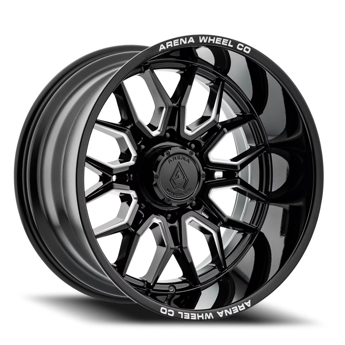 Arena Wheel アリーナ ホイール  A117 VIOLATOR | GLOSS BLACK AND MILLED