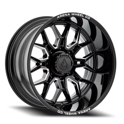 Arena Wheel アリーナ ホイール  A117 VIOLATOR | GLOSS BLACK AND MILLED
