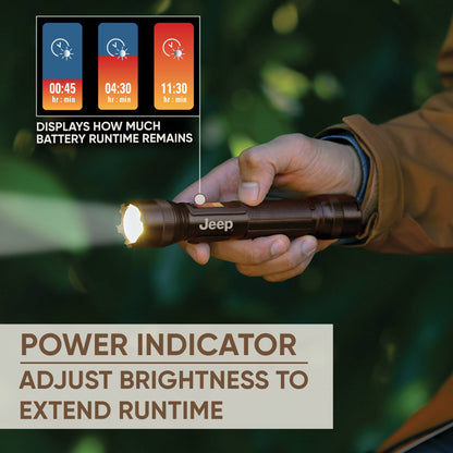 Jeep × Energizer パワーインジケーター フラッシュライト