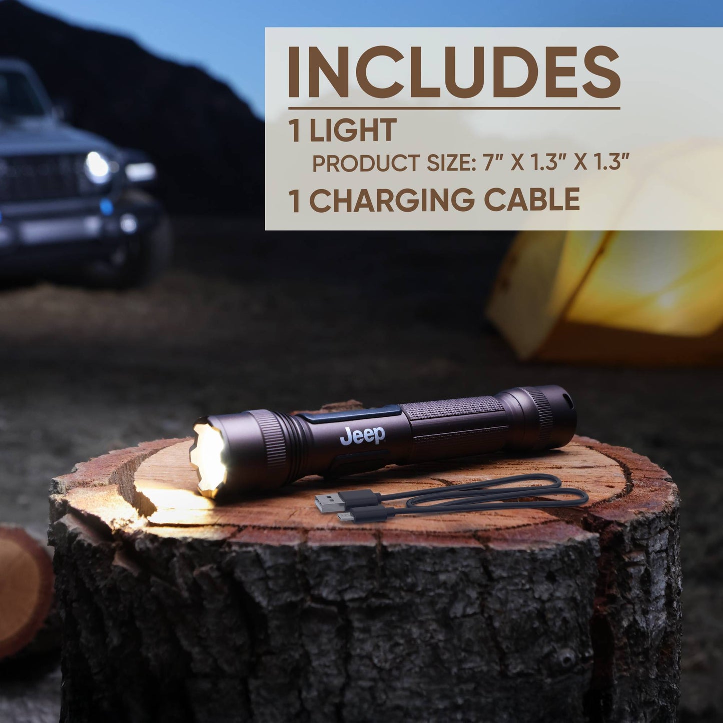 Jeep × Energizer パワーインジケーター フラッシュライト