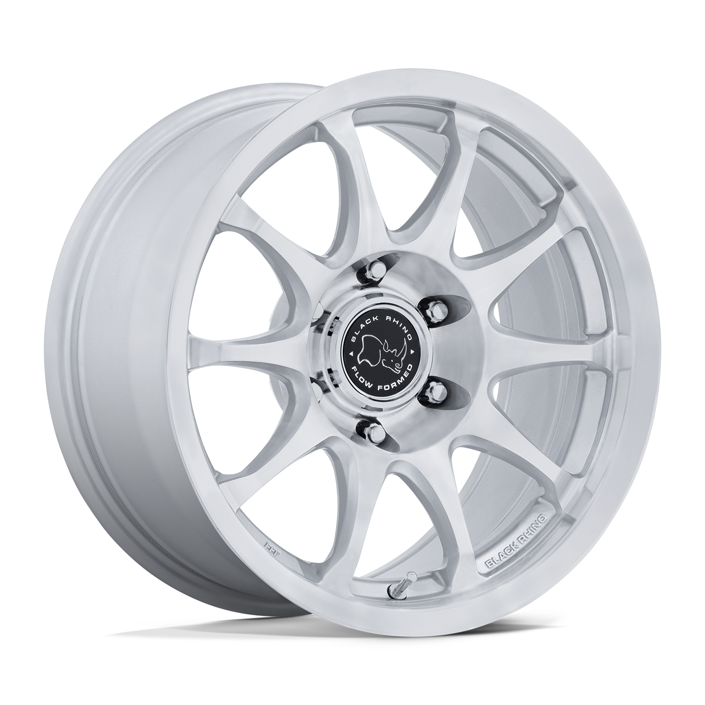BLACK RHINO ブラックライノ ホイール BR038 RONIN | GLOSS SILVER W/ MACHINED FACE