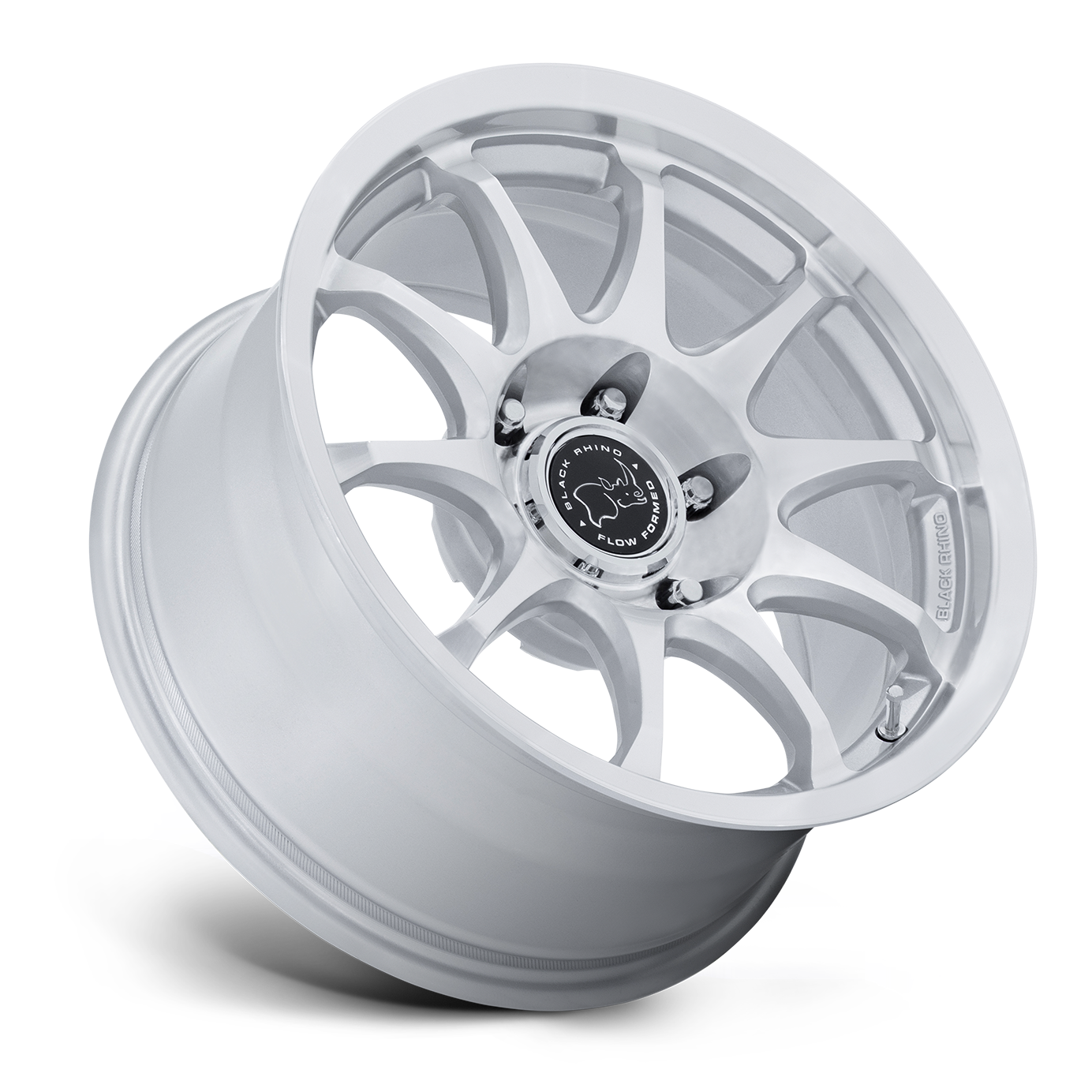 BLACK RHINO ブラックライノ ホイール BR038 RONIN | GLOSS SILVER W/ MACHINED FACE
