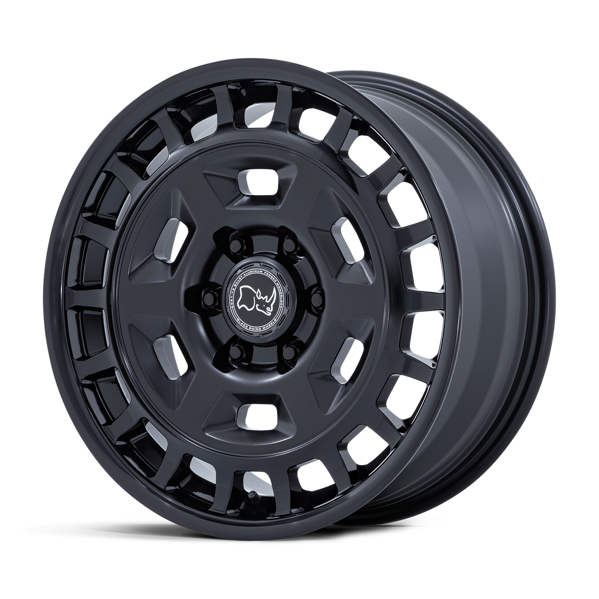 BLACK RHINO ブラックライノ ホイール BR405 ROVER | MATTE BLACK W/ GLOSS BLACK LIP