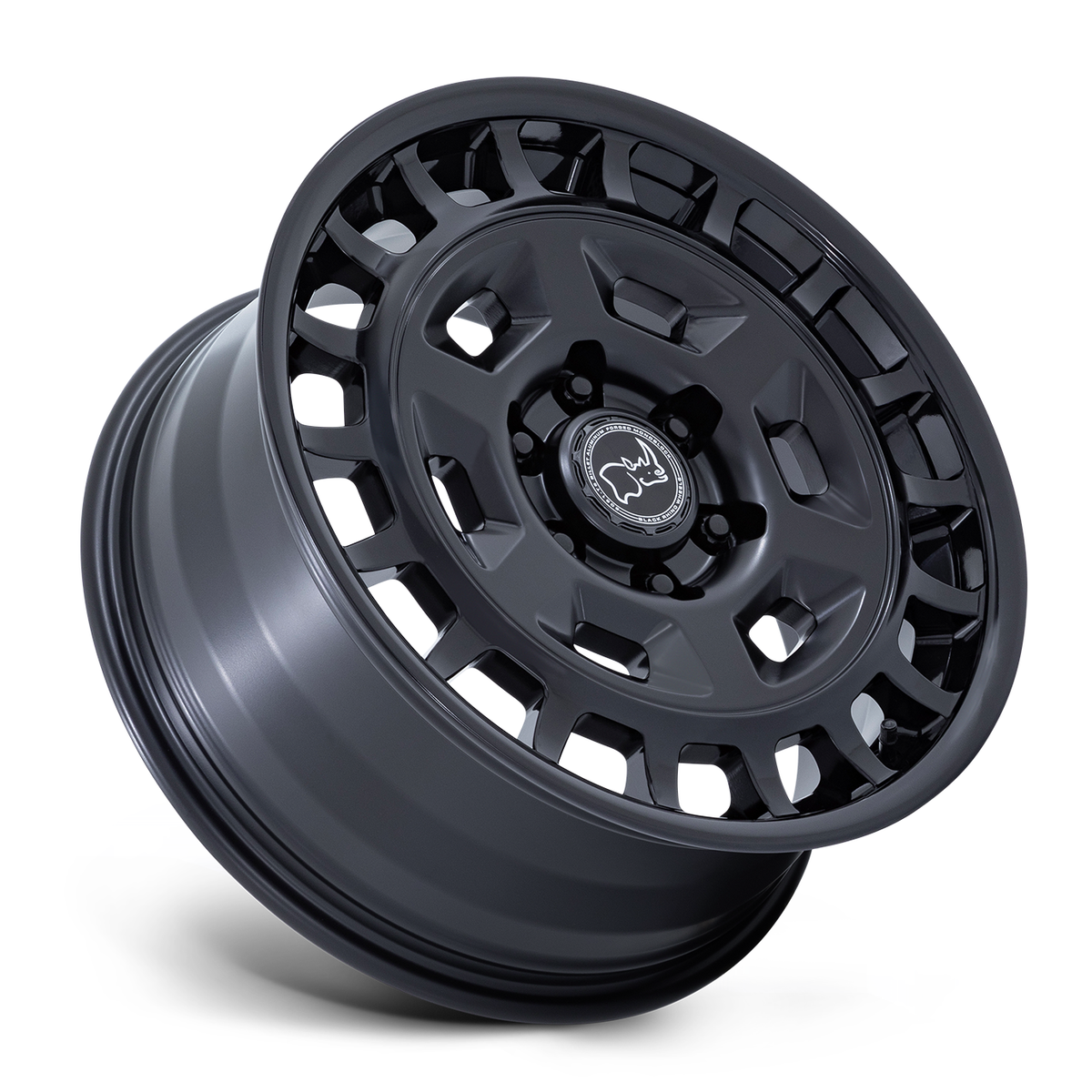 BLACK RHINO ブラックライノ ホイール BR405 ROVER | MATTE BLACK W/ GLOSS BLACK LIP