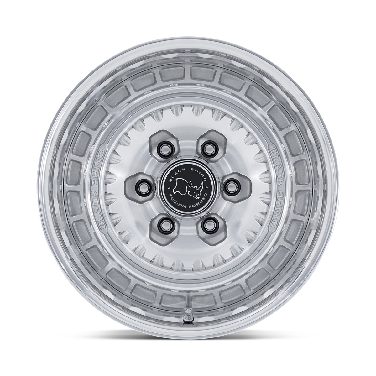 BLACK RHINO ブラックライノ ホイール BR601 BASTION | GLOSS SILVER MACH-FACE POL-LIP