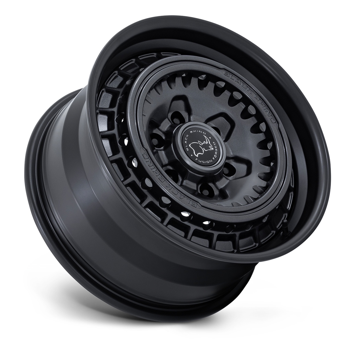 BLACK RHINO ブラックライノ ホイール BR601 BASTION | GUN BLACK W/ MATTE BLACK LIP