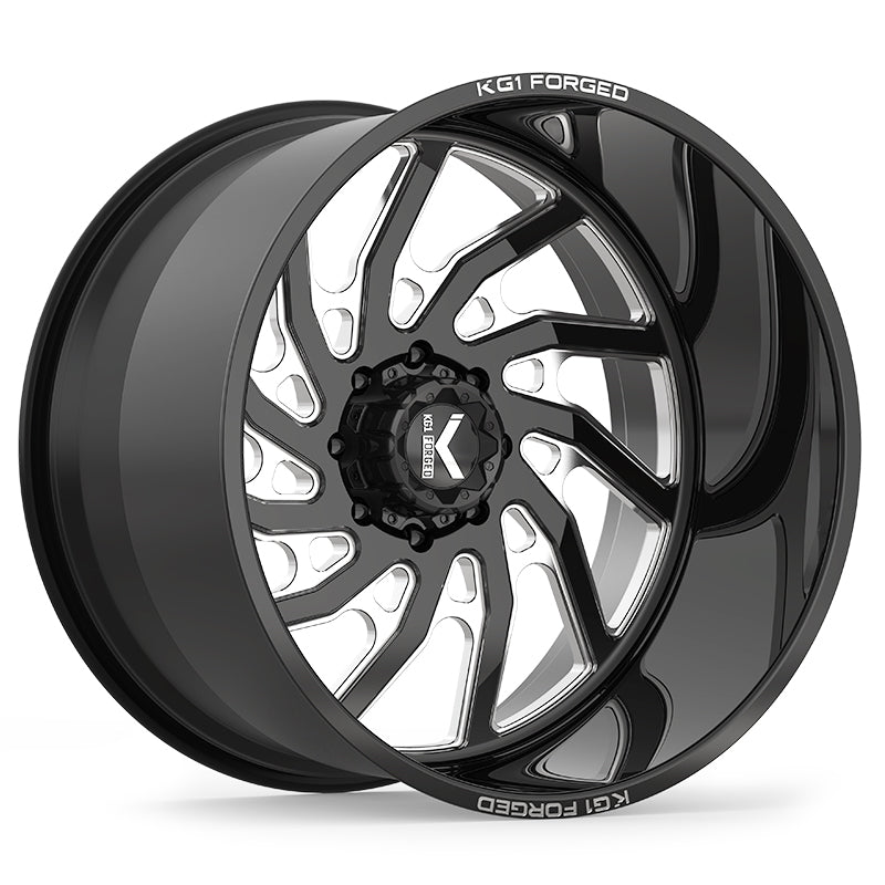 KG1 FORGED ホイール KF006 BOUNTY | GLOSS BLACK MILLED