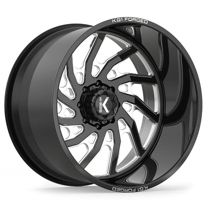 KG1 FORGED ホイール KF006 BOUNTY | GLOSS BLACK MILLED