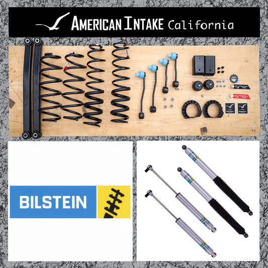アメリカンインテイク オリジナル 2.0インチリフトキット (ビルシュタイン B8 5100 モノチューブショック) JTグラディエーター