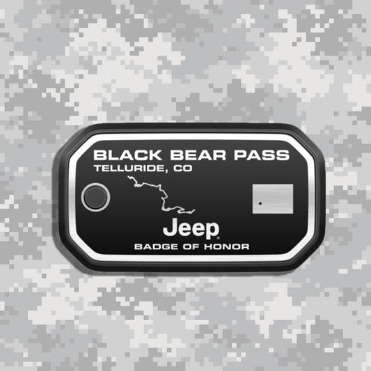 Badge of Honor バッジオブオナー Colorado Telluride Black Bear Pass コロラド テリュライド アメリカ 本国 ジープバッジ