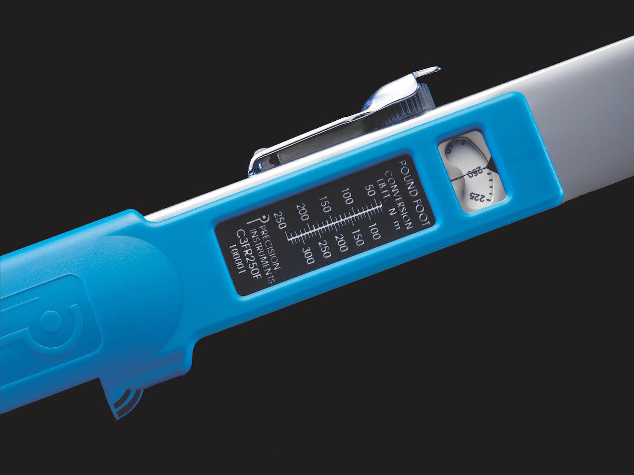 Precision Instruments プレシジョンインスツルメンツ  1/2" フィクスドドライブスプリットビームクリックレンチ - C3F250F