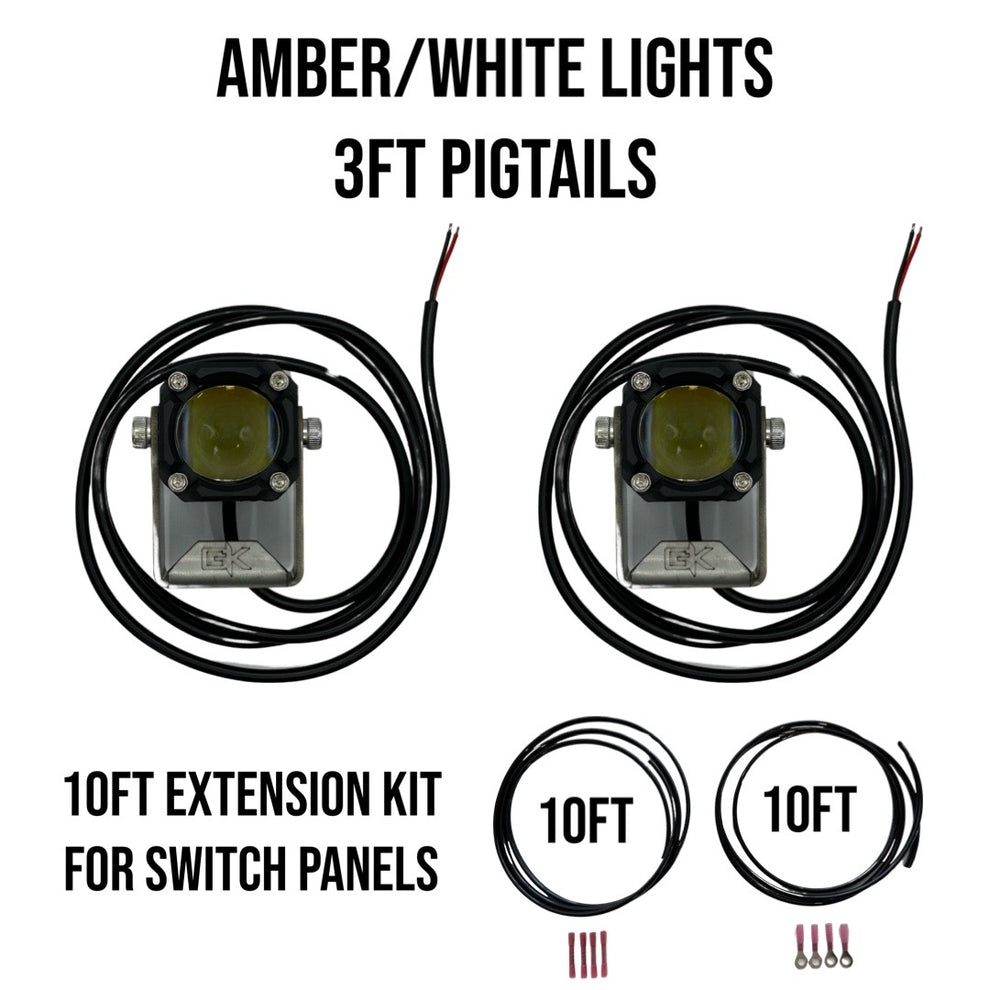 GATEKEEPR OFF-ROAD ゲートキーパーオフロード GK Easy Switch 3 function ライト ペア