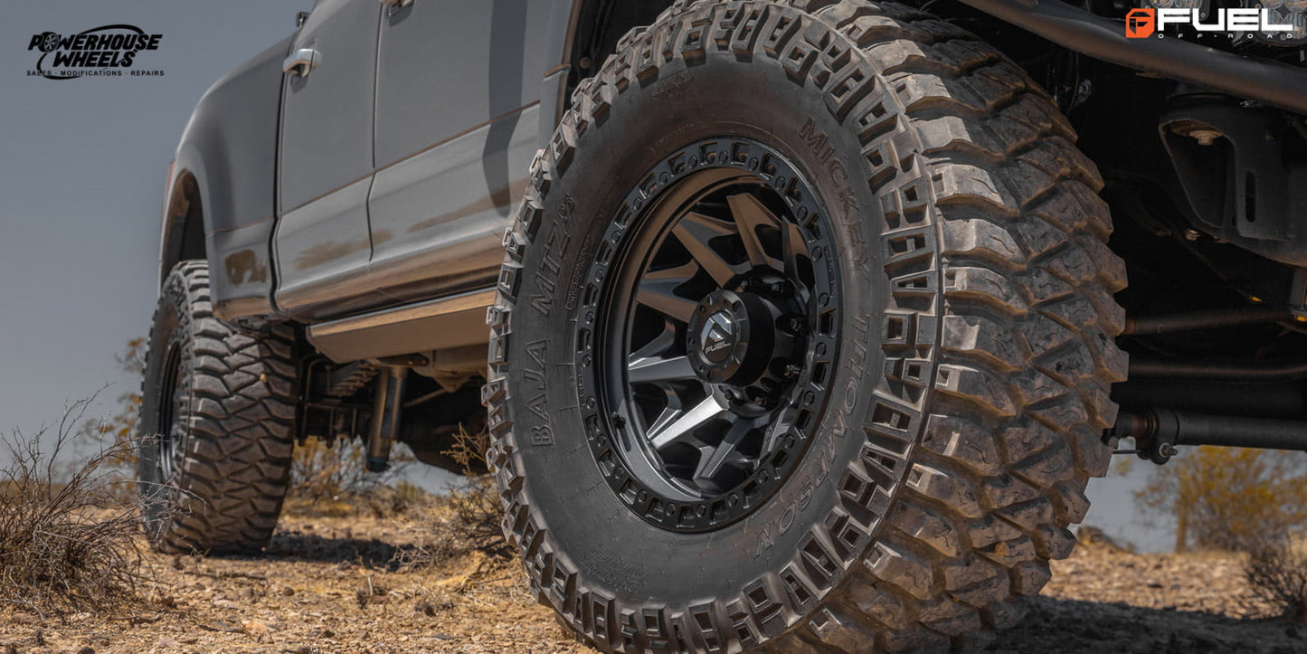 Fuel Off Road フューエルオフロード ホイール D716 COVERT | MATTE GUN METAL BLACK BEAD RING