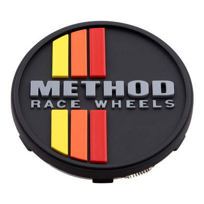 Method Race Wheels メソッド ホイール Center Cap センターキャップ クラシックストライプ スナップイン Black