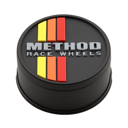 Method Race Wheels メソッド ホイール Center Cap センターキャップ クラシックストライプ プッシュスルー Black