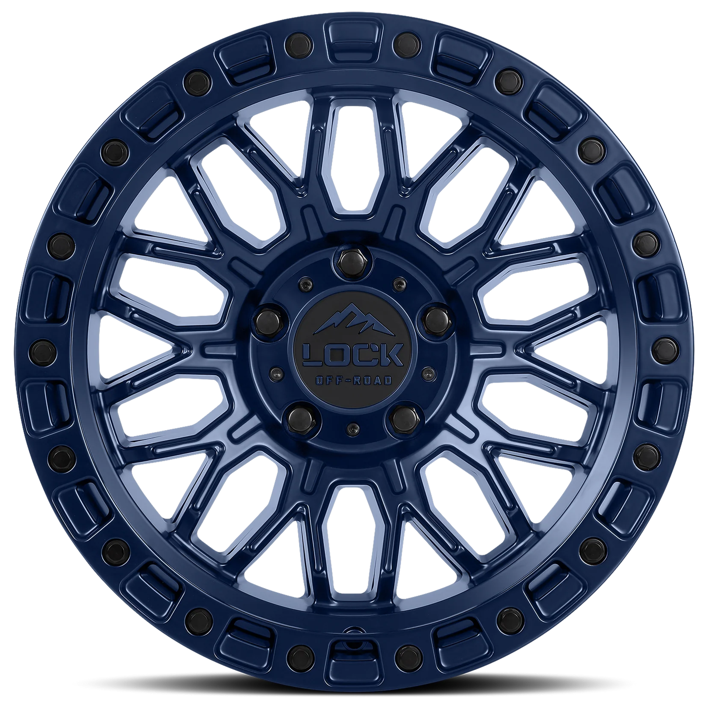 Lock Off Road Wheels ロックオフロード ホイール COMBAT | Matte Blue