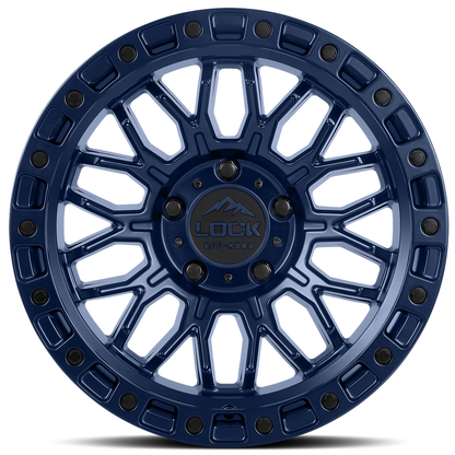 Lock Off Road Wheels ロックオフロード ホイール COMBAT | Matte Blue