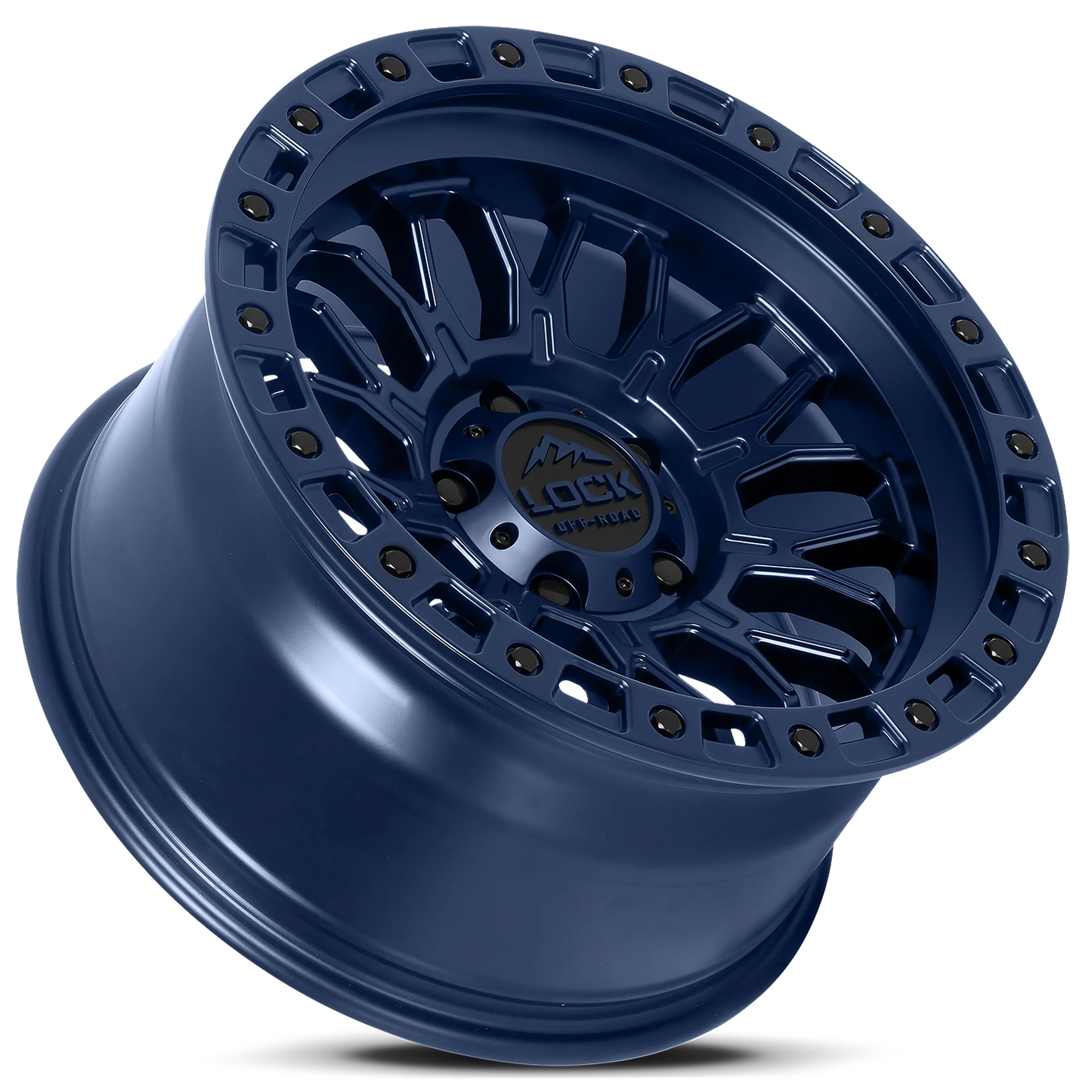 Lock Off Road Wheels ロックオフロード ホイール COMBAT | Matte Blue