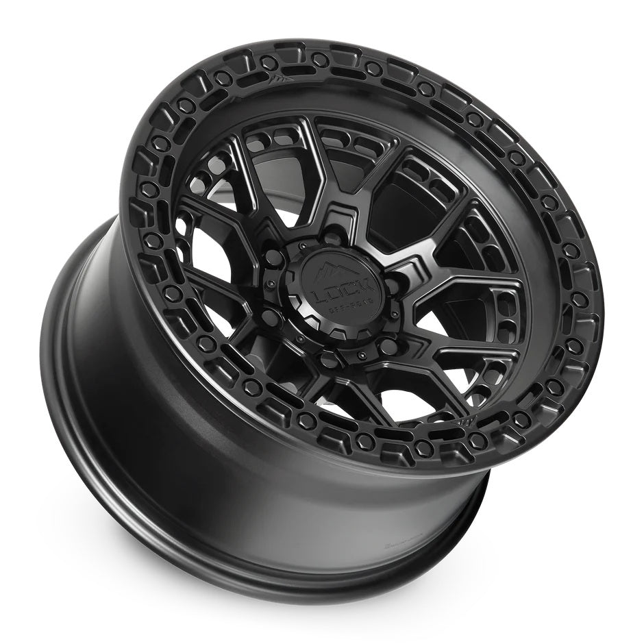 Lock Off Road Wheels ロックオフロード ホイール COMMANDO | Matte Black w/ Matte Black Ring