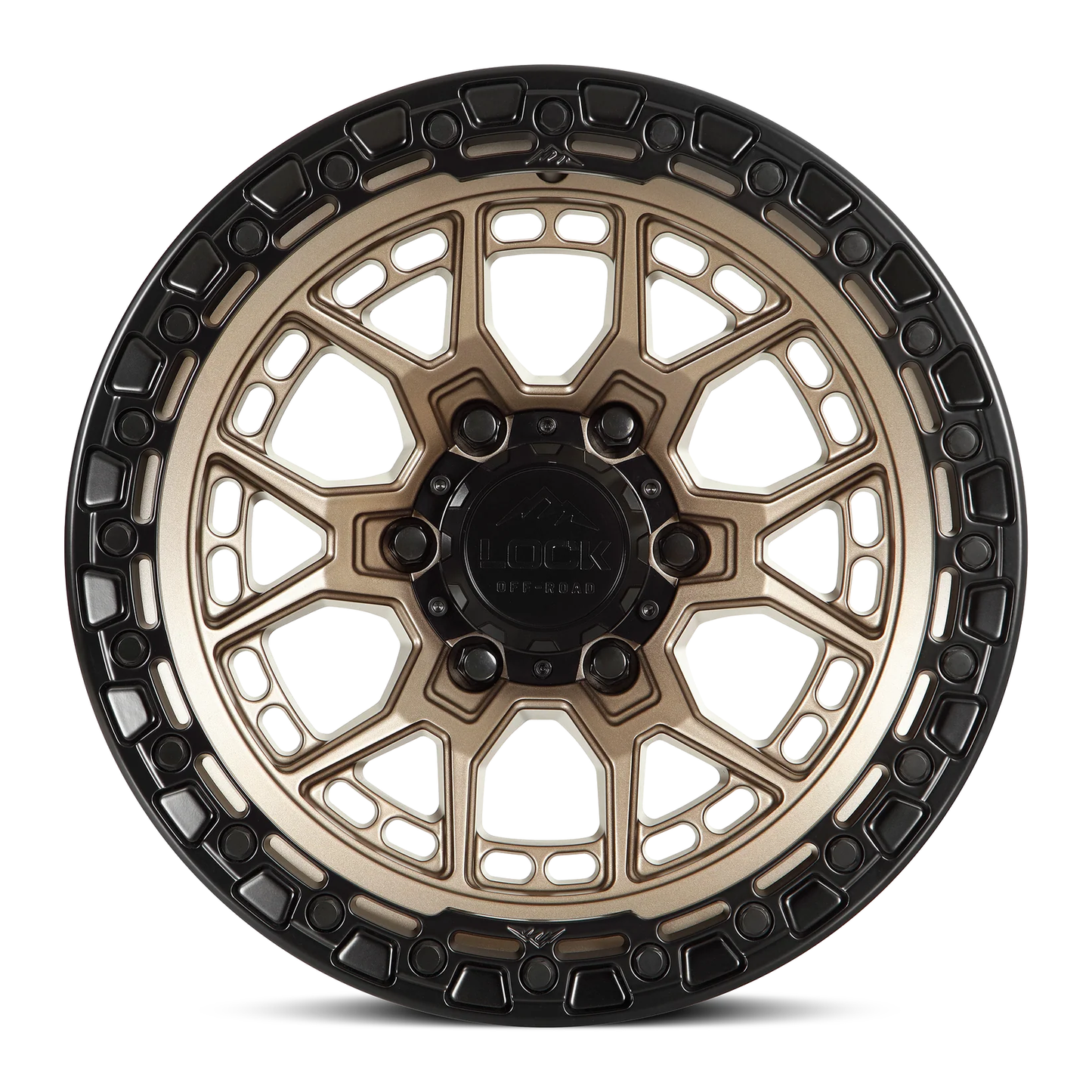 Lock Off Road Wheels ロックオフロード ホイール COMMANDO | Matte Bronze w/ Matte Black Ring