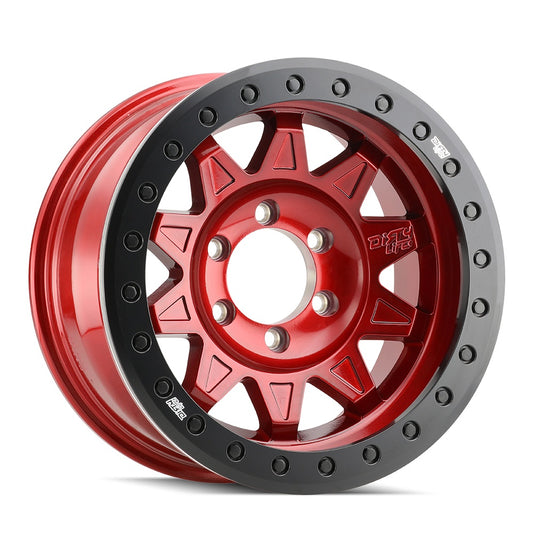 Dirty life Wheels ダーティーライフ ホイール ROADKILL RACE BEADLOCK 9302 | CANDY RED W/ BLACK RING