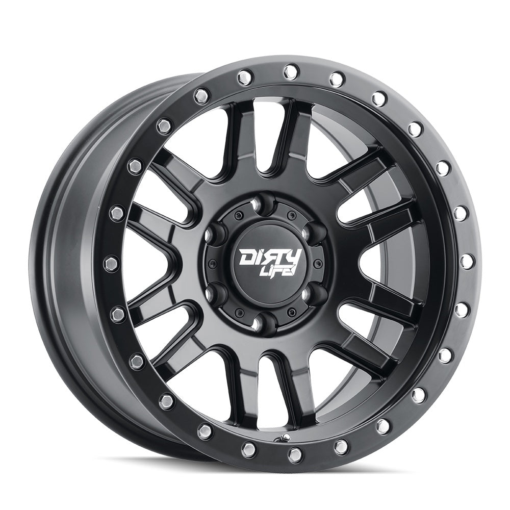 Dirty life Wheels ダーティーライフ ホイール CANYON PRO 9309 | MATTE BLACK/MATTE BLACK LIP