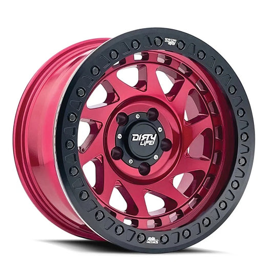 Dirty life Wheels ダーティーライフ ホイール ENIGMA 9313 RACE BEADLOCK | CRIMSON CANDY RED