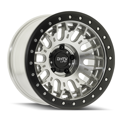 Dirty life Wheels ダーティーライフ ホイール DT-3 9317 | MACHINED W/SIMULATED BEADLOCK RING