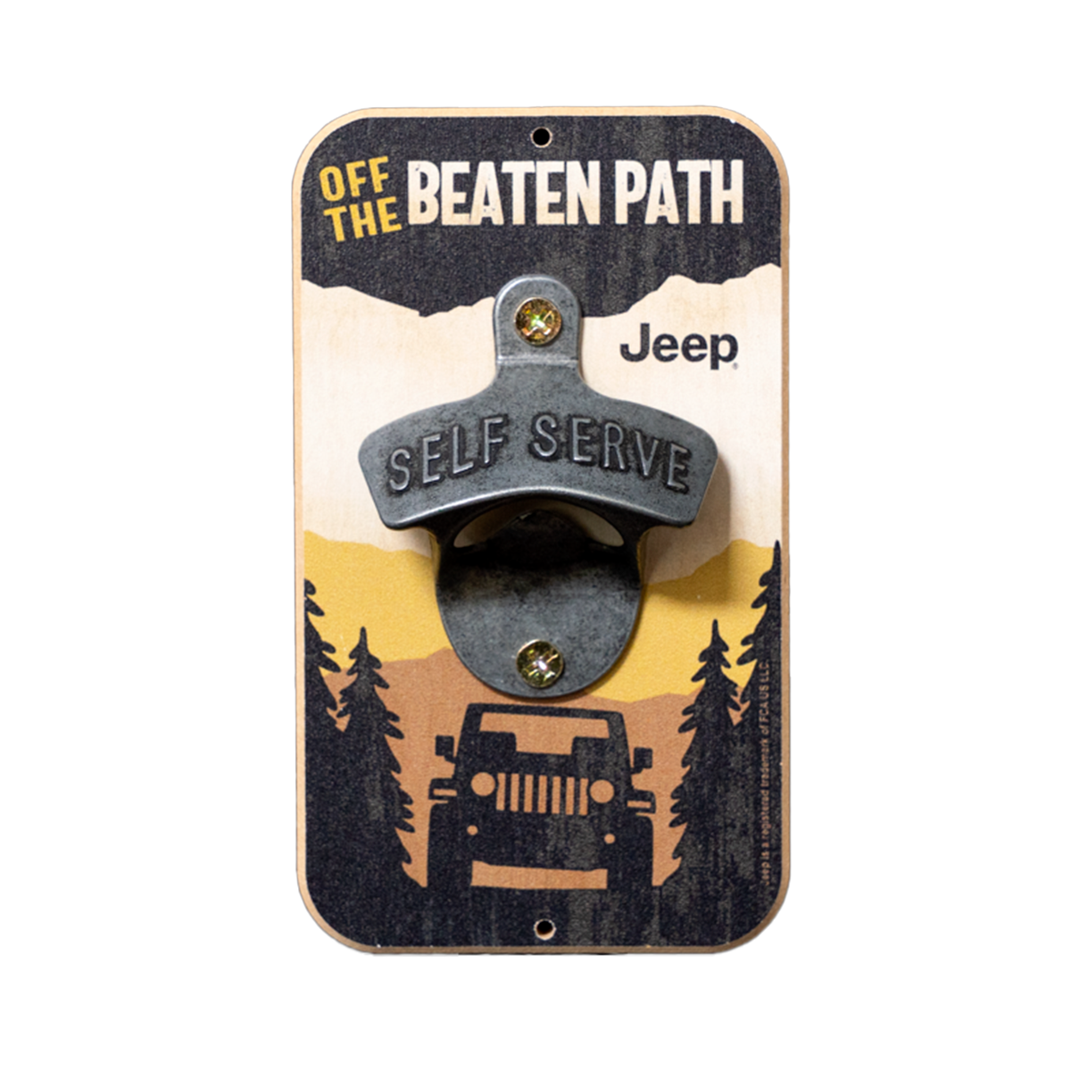 JEEP Off the Beaten Path ウォールボトルオープナー