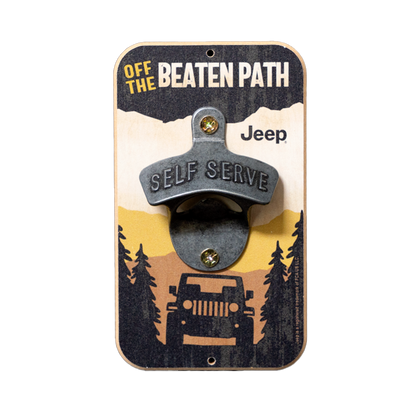 JEEP Off the Beaten Path ウォールボトルオープナー