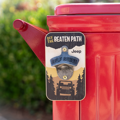 JEEP Off the Beaten Path ウォールボトルオープナー