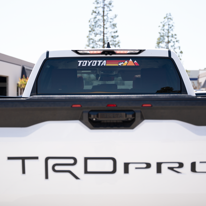 TOYOTA Landscape Stripe デカール