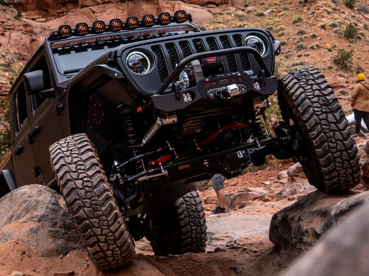 Motobilt JL/JT用ハイクリアランス フロント インナーフェンダー（40インチ以上タイヤ対応）