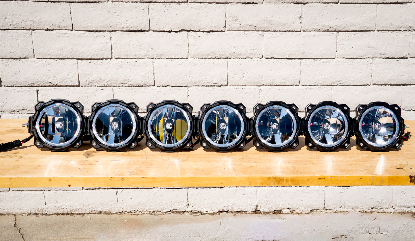 KC HiLiTES KCハイライツ グラビティー プロ6 LEDライトバー Gravity Pro6 LED Light Bars 20～57インチ