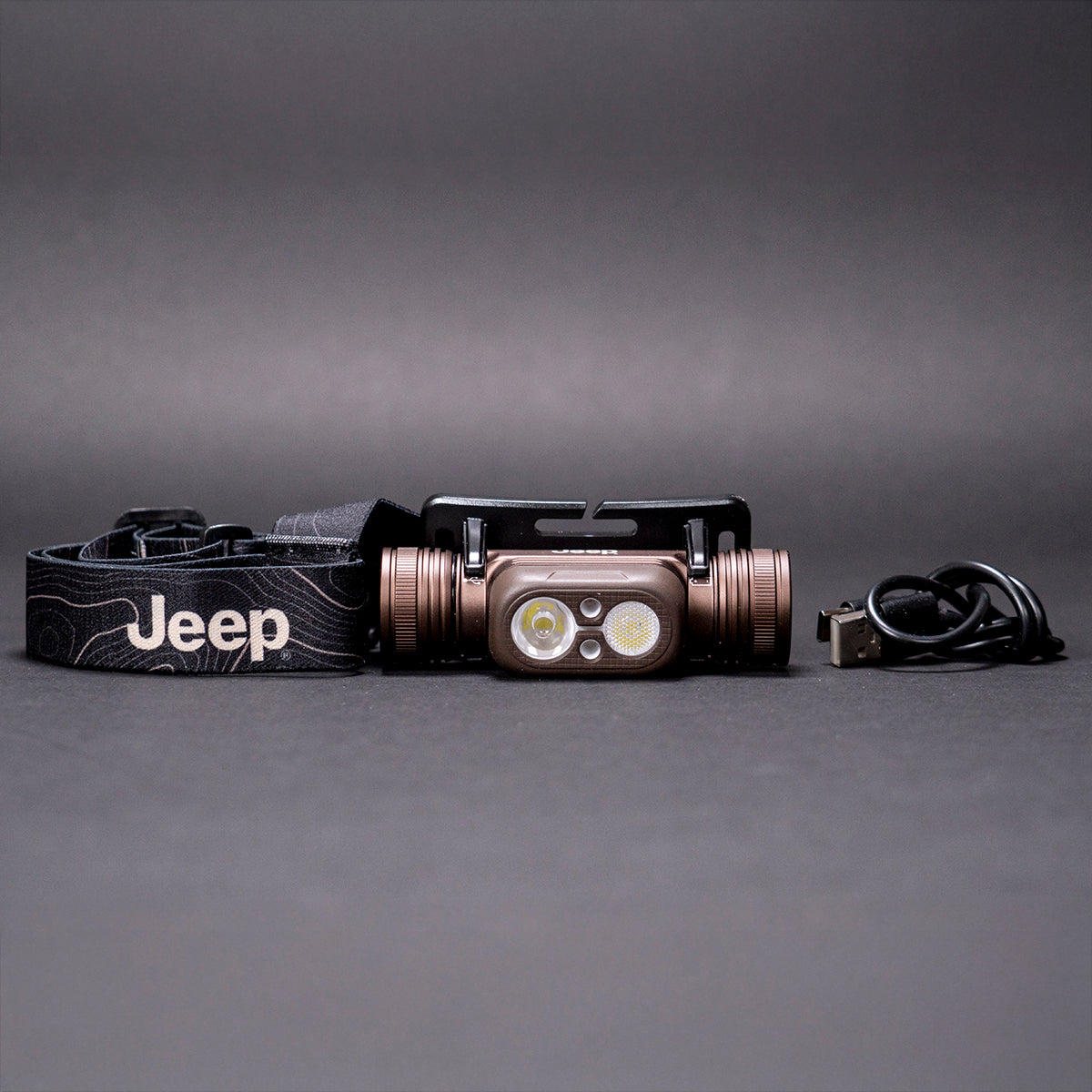 Jeep × Energizer ハイブリッド充電式メタルLEDヘッドランプ